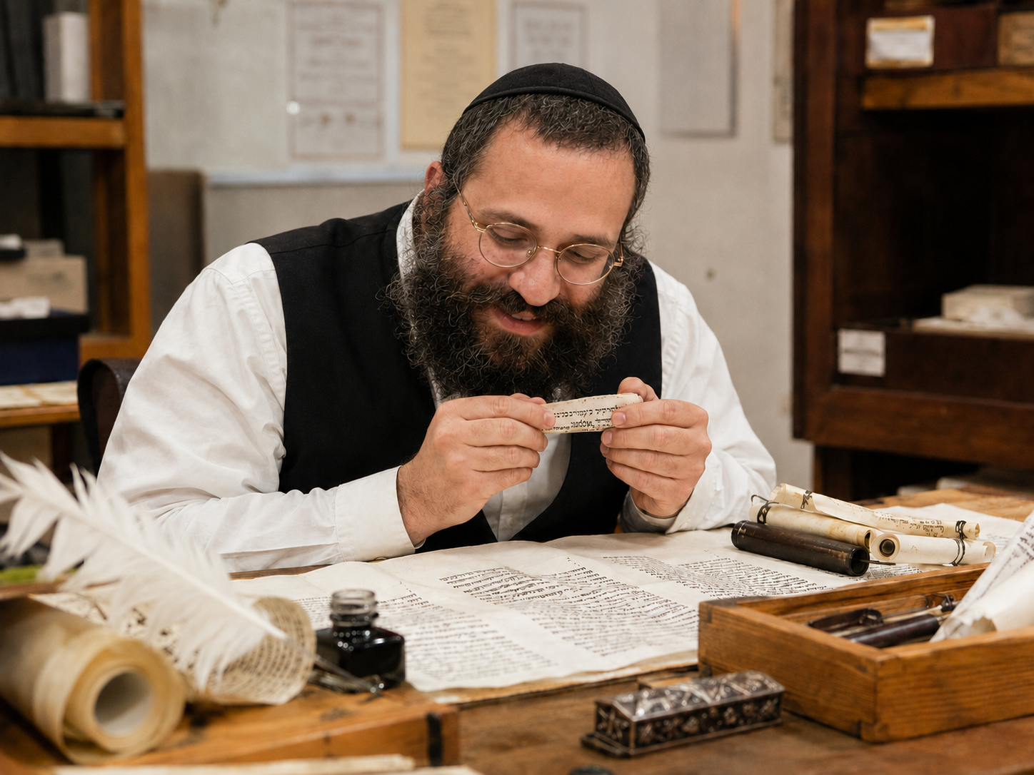 Rabbi Rachamim Yosef Yitzchak — Licensed Sofer STaM
